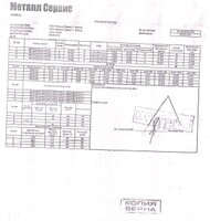 Сертификат Сертификат на Лист горячекатаный 4 мм 1500х3000 мм