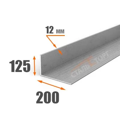 Картина товара - Уголок 200х125х12 мм