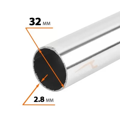 Картина товара - Труба оцинкованная 32х2.8 мм