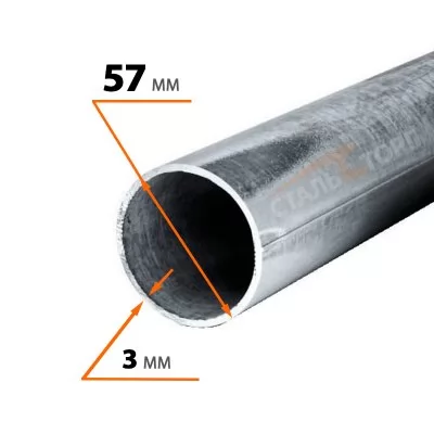 Картина товара - Труба электросварная 57х3 мм