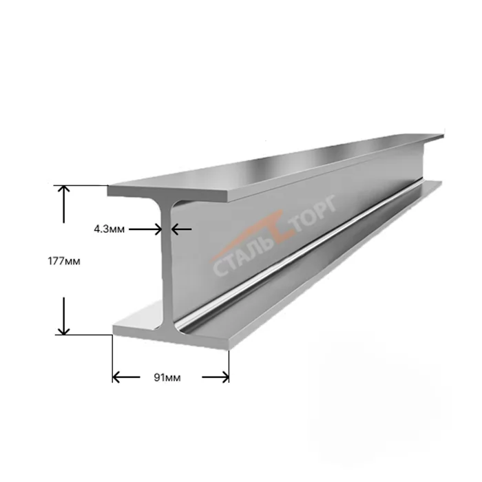 Купить Балка двутавровая 18 Б1