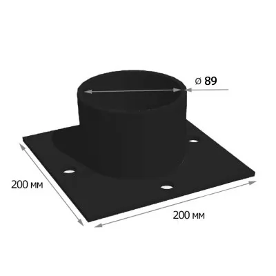 Картина товара - Оголовок СВ 89 мм 200х200 мм