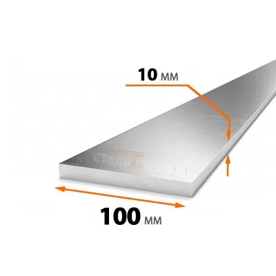 Картина товара - Полоса 100х10 мм