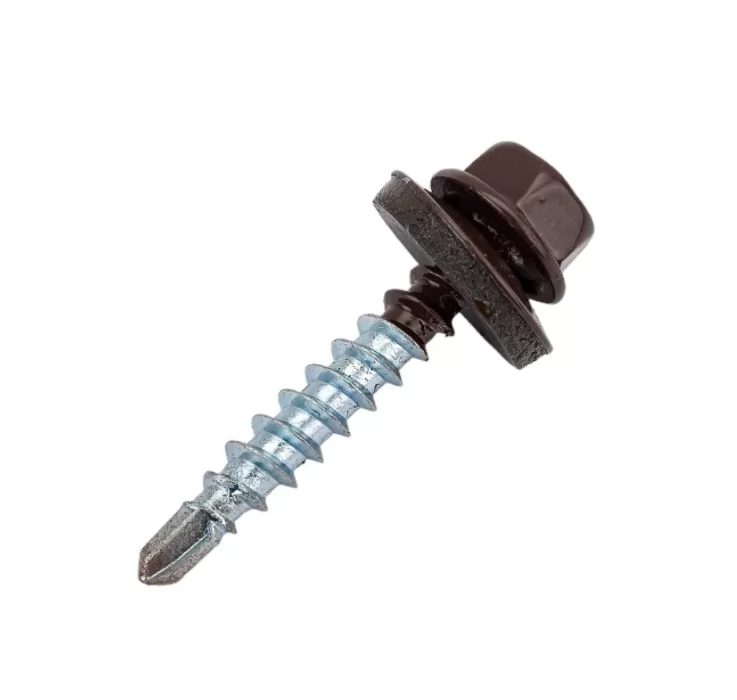 Купить Кровельный саморез коричневый 4,8х35 мм (RAL 8017)