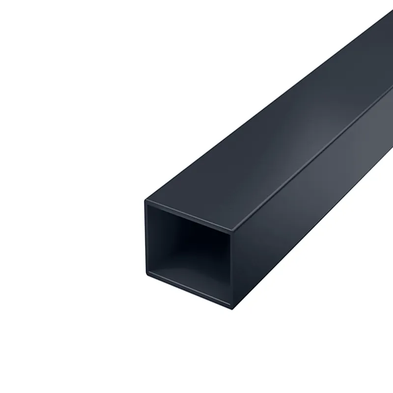 Купить Столб для забора 50х50х2 мм 3 м графитовый серый RAL 7024