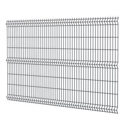 Картина товара - 3D сетка Medium 2.43x2,5 мм толщина прута 4 мм цинк