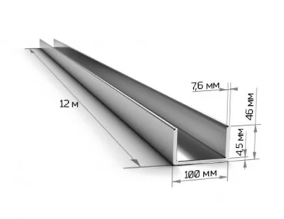 Картина товара - Швеллер 10П