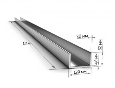 Картина товара - Швеллер 12П
