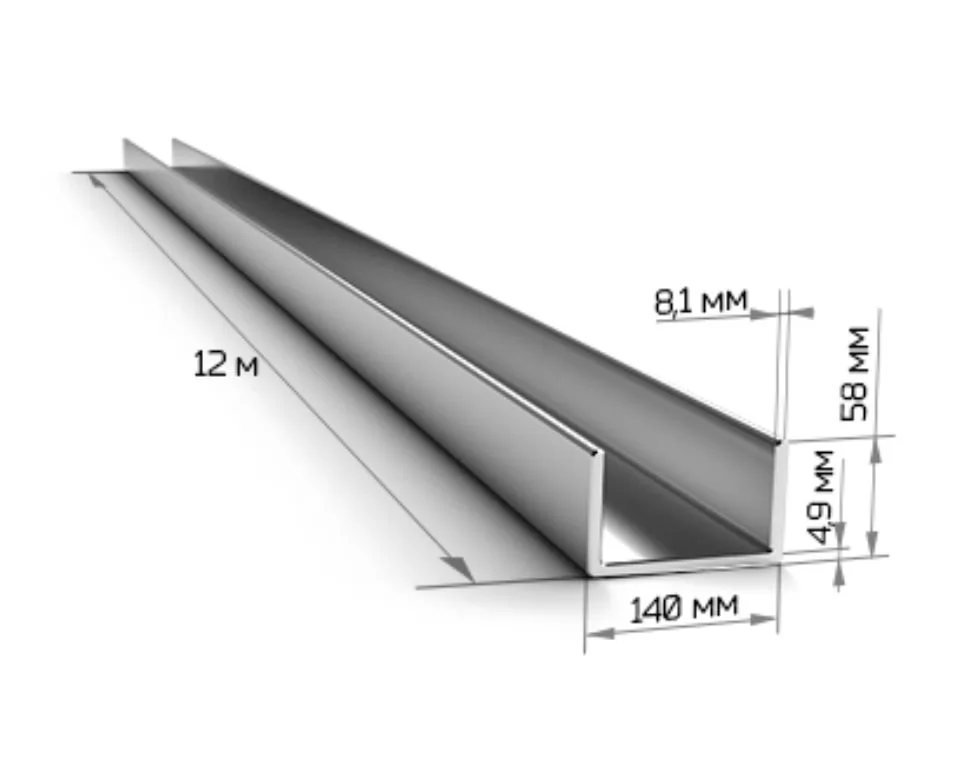 Купить Швеллер 14У