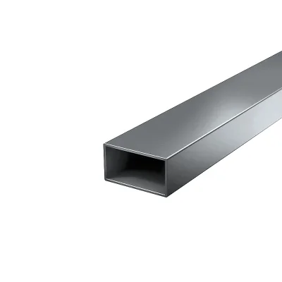 Картина товара - Столб для забора 60х40х1,5 мм 3 м сигнальный серый RAL 7004